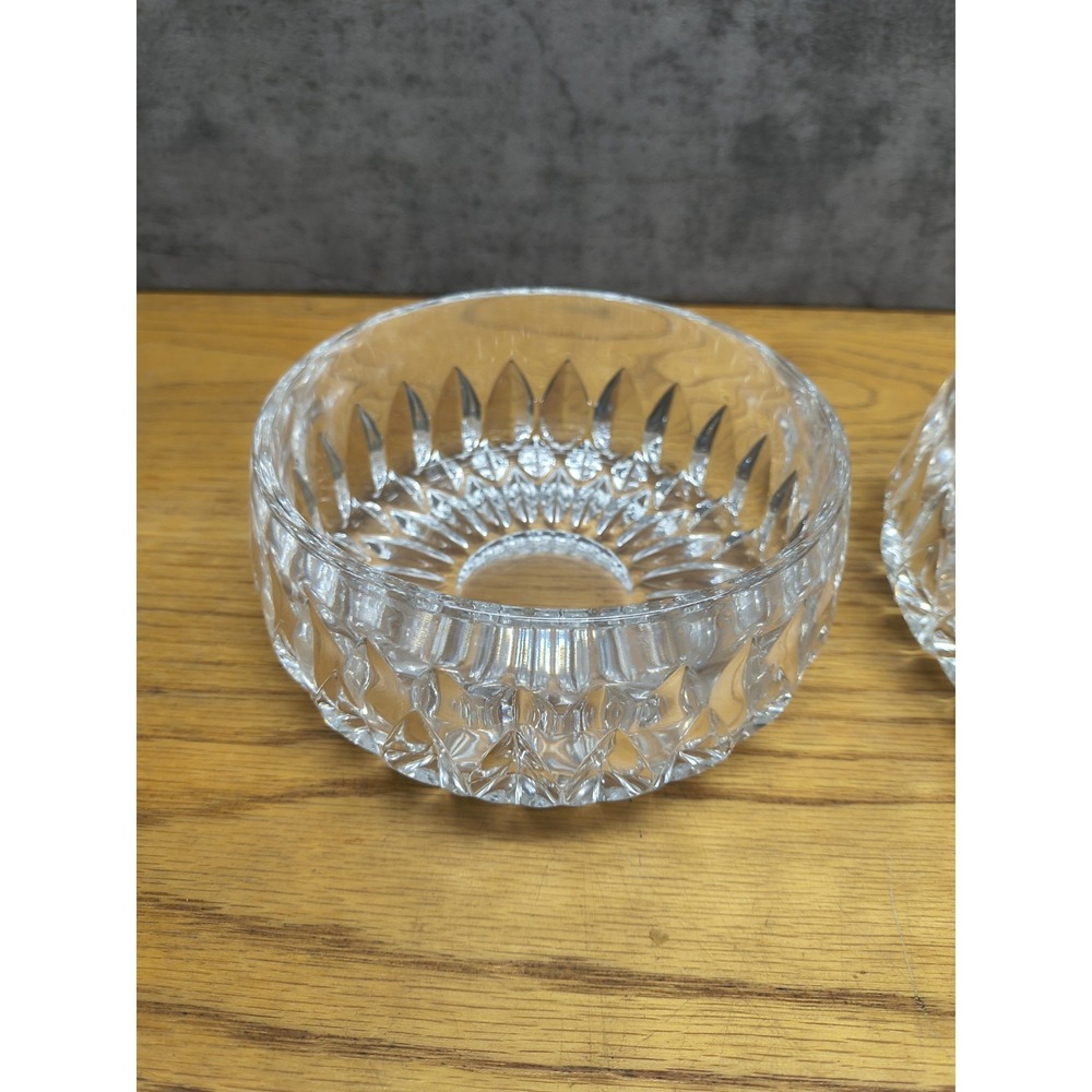Vintage‎ Heavy Cut Crystal Bowl/ Candy /Berries /Nuts